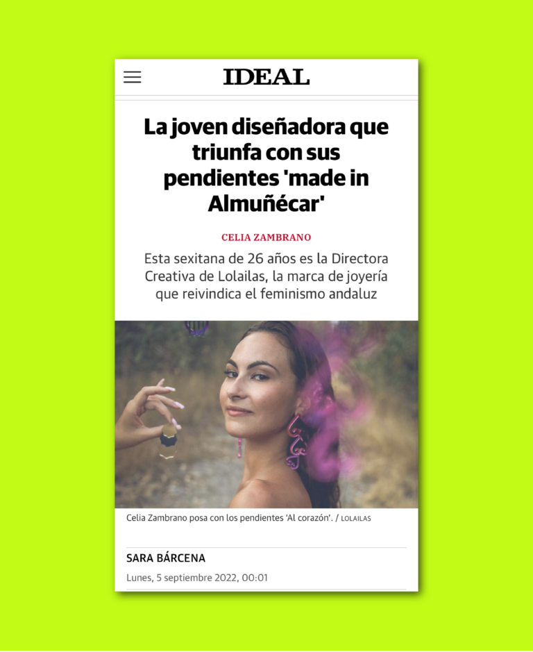 ENTREVISTA IDEAL CELIA ZAMBRANO