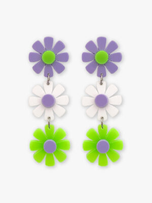 Neon flowers Verde