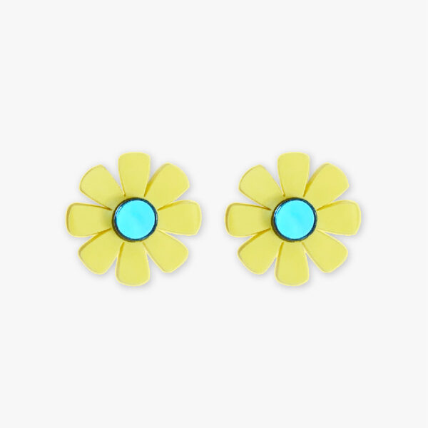 Collar California + Pendientes Mini Flor - Imagen 5