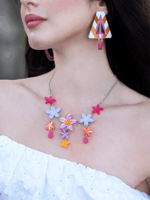 Collar Amazónica - Rosa