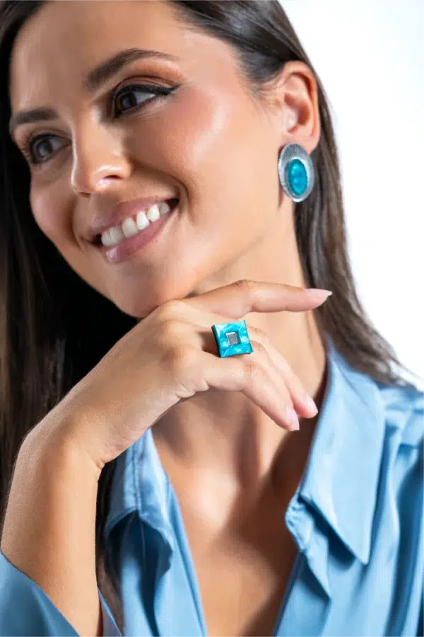 Anillo Aria + Pendientes Mini Cleopatra