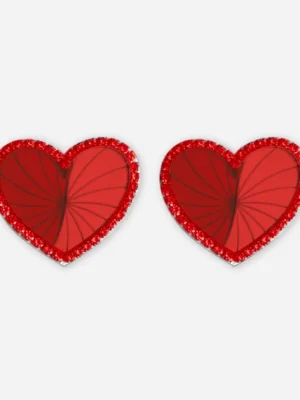 Corazón Diamante Rojo