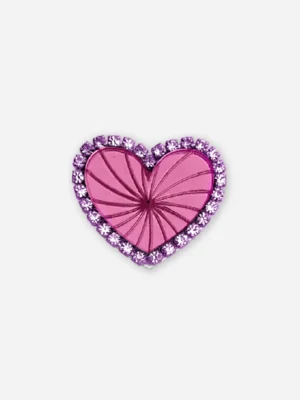 Anillo Corazón Rosa