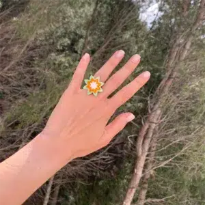 Anillo Estrella - Verde