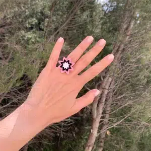 Anillo Estrella - Rosa