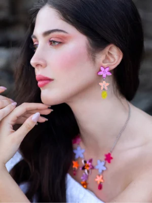 Collar Amazónica - Rosa